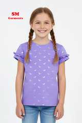 OKAIDI GIRLS COTTON T-SHIRT