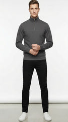 PB Mens Zipped Up Sweatshirt