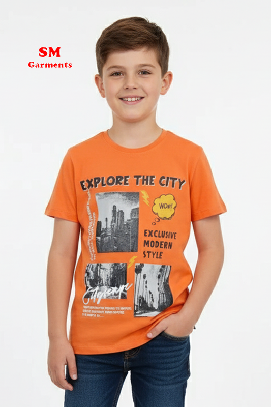 BOYS PRINT T-SHIRT