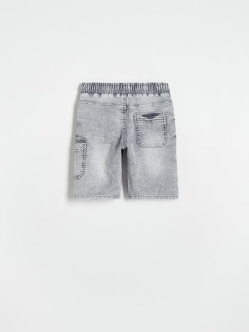 RES BOYS DENIM CARGO SHORTS