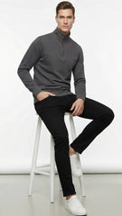 PB Mens Zipped Up Sweatshirt