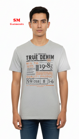 AAA CASUAL MENS GRAPHIC PRINT T SHIRT