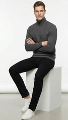 PB Mens Zipped Up Sweatshirt