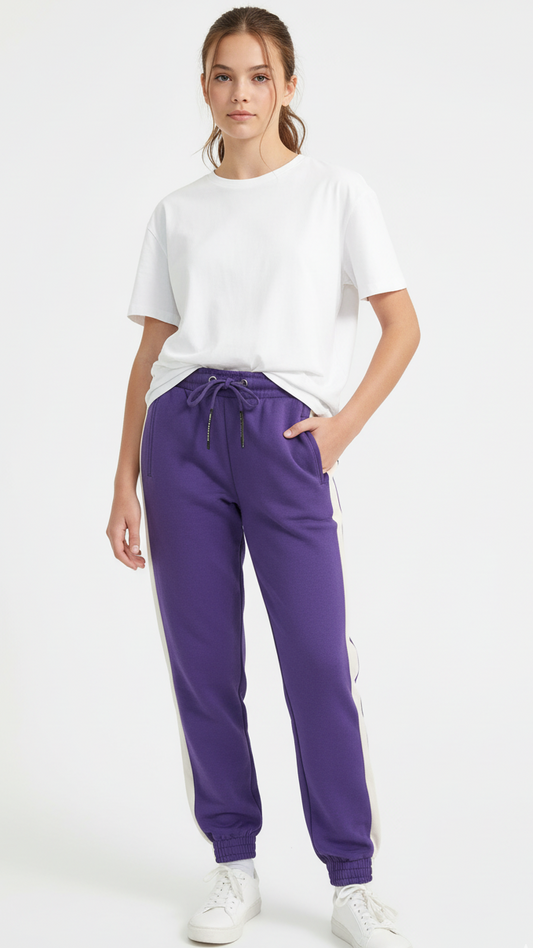 BERSHKA GIRLS PANEL TROUSER