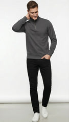 PB Mens Zipped Up Sweatshirt