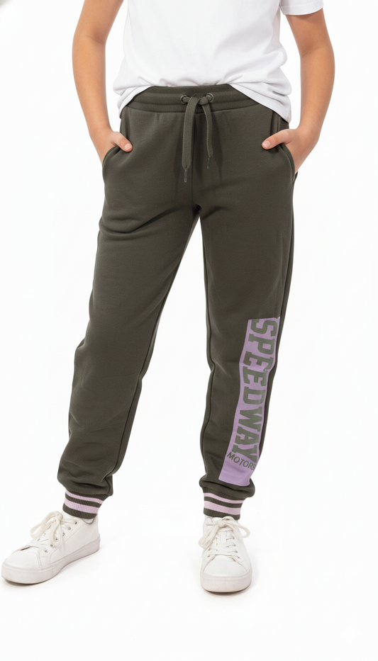 ROAD WEAR GIRLS PRINTED TROUSER