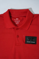 JUNIOR Boys Badge Polo Shirt