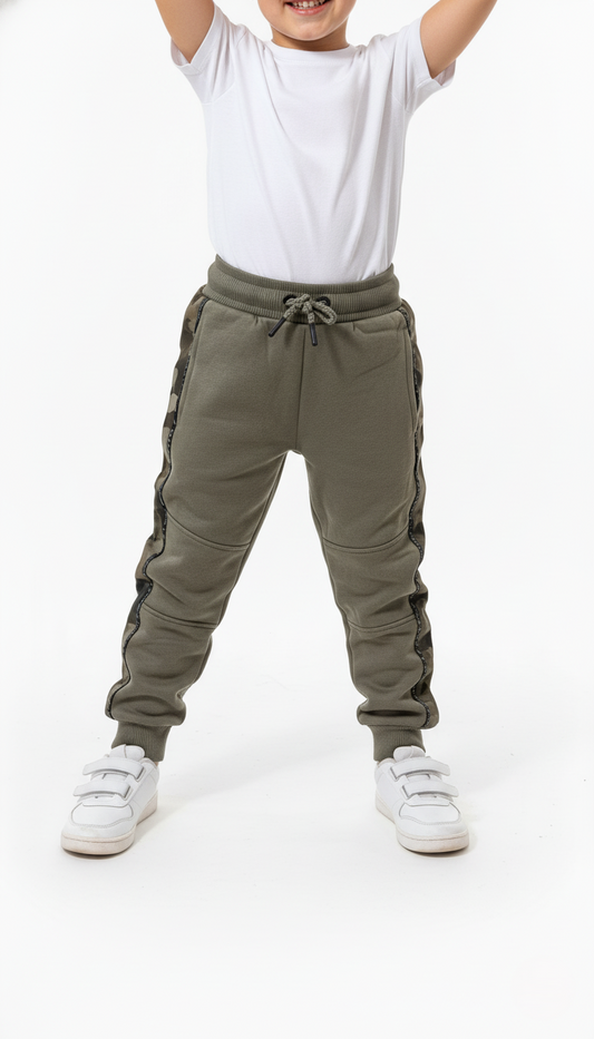 ROAD WEAR BOYS CAMO STRIPED TROUSER