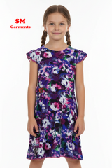 KIKI&KOKO GIRLS FLORAL DRESS