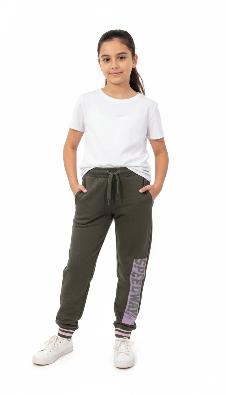 ROAD WEAR GIRLS PRINTED TROUSER