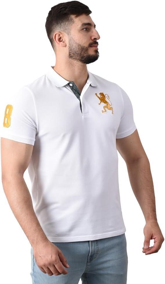 GIORDANO 3D Lion Polo (Exclusive Collection)