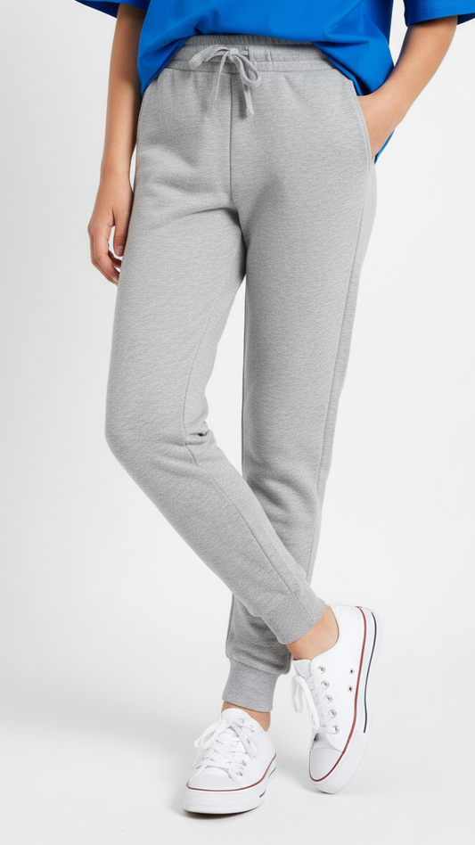 YOUNG STYLE Girls Basic Grey Trouser