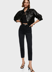 Women High Waist Mom Jeans