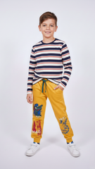 MAWI COLLECTION Boys Printed Trouser