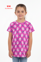 ZOCHEE GIRLS All OVER COFEE MUG PRINT T-SHIRT