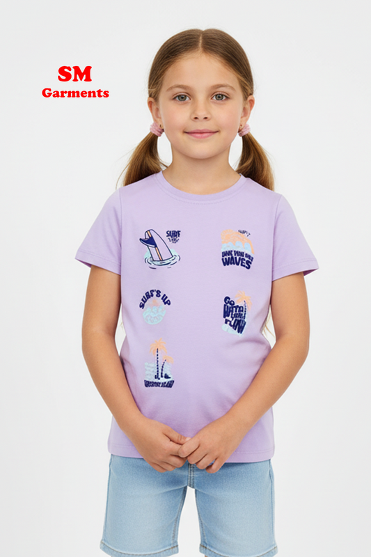 GIRLS SMALL PRINTS TEES