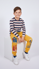MAWI COLLECTION Boys Printed Trouser