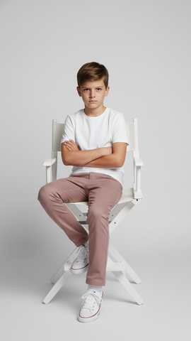GUESS BOYS BASIC COTTON PANT