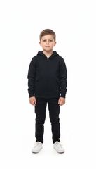 ROADWEAR BOYS BLACK ZIPPED HOODIE