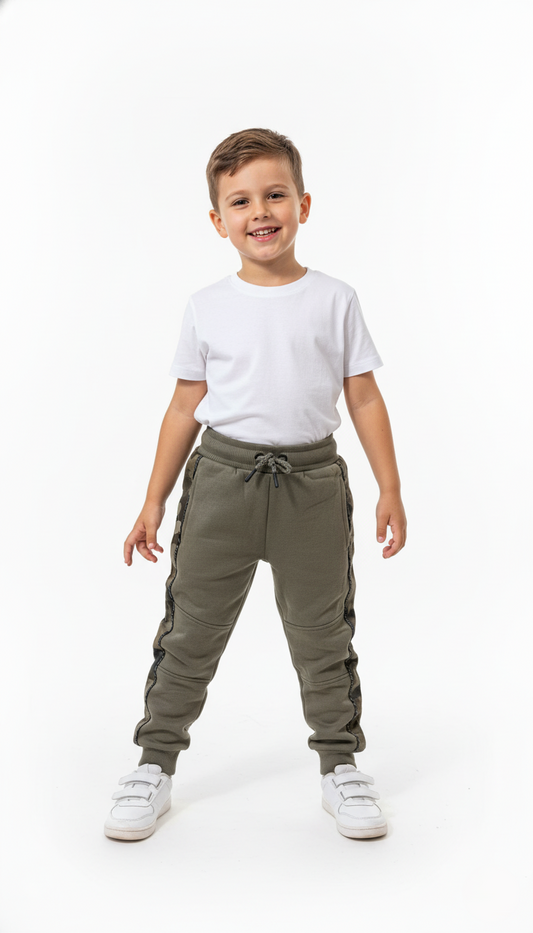ROAD WEAR BOYS CAMO STRIPED TROUSER