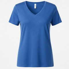 NICE & CHIC Womens Basic V Neck Tee