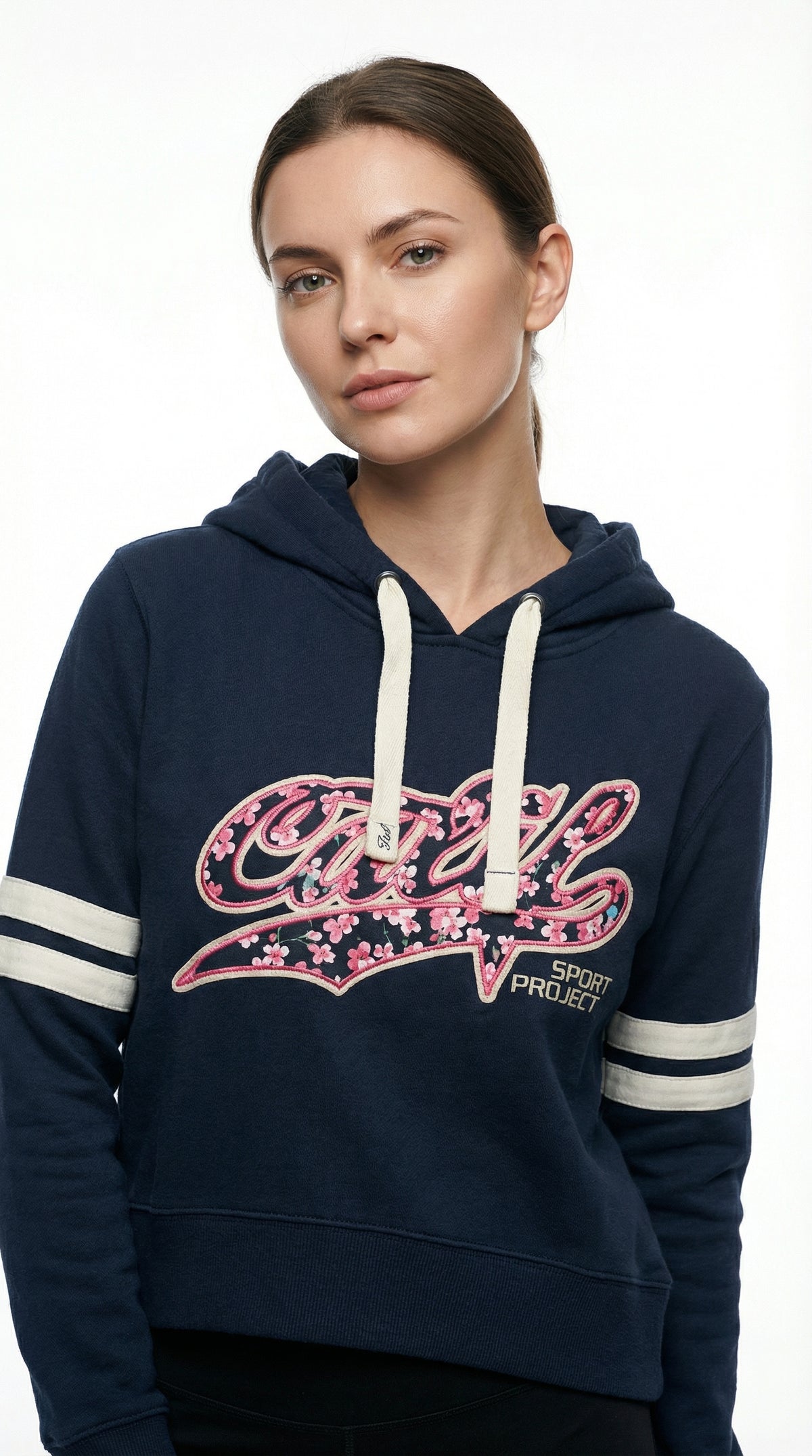 TERRANOVA Womens Floral Printed Hoodie