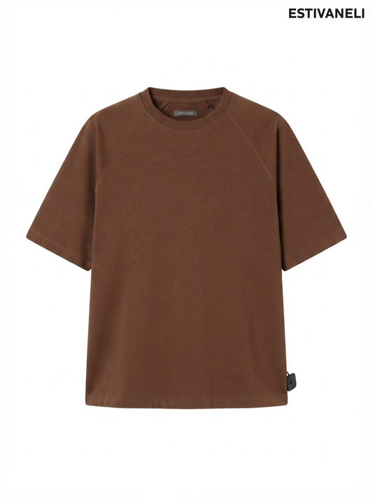 ESTIVANELI Drop Shoulder Men Tee