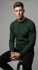 PB STWD Mens Textured CrewNeck Sweatshirt