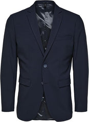 Mens Navy Formal Premium Blazer Regular Length