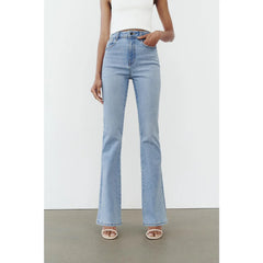 VAILENT Light Blue Flare Jeans