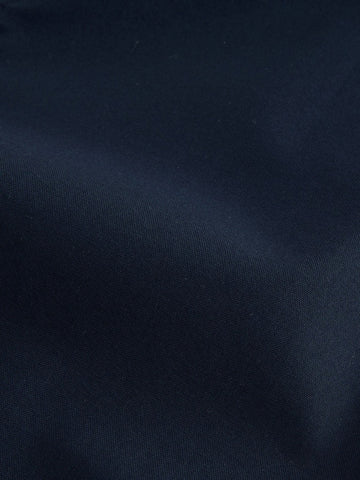 NXT MENS Navy Blue Regular Fit Long Sleeve Oxford Shirt