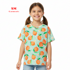H&M ORANGES Printed T Shirt