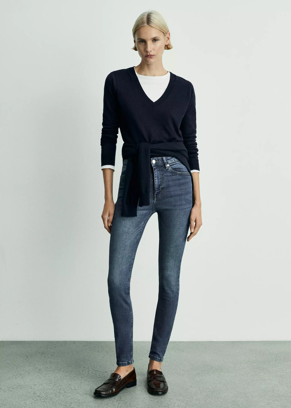 Women High-rise Skinny Jeans