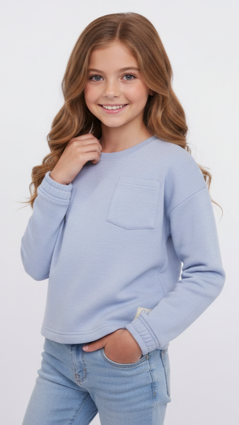 ROADWEAR Girls Pocket Sweatshirt