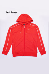 H.I.S Womens Stripes Zipper Sports Hoodie