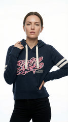 TERRANOVA Womens Floral Printed Hoodie