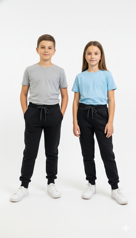 ROAD WEAR KIDS BASIC TROUSER (BLACK)