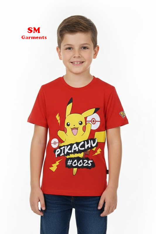 POKEMON BOYS PRINTED T SHIRT
