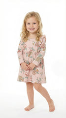 H&M Girls Printed Floral Dress