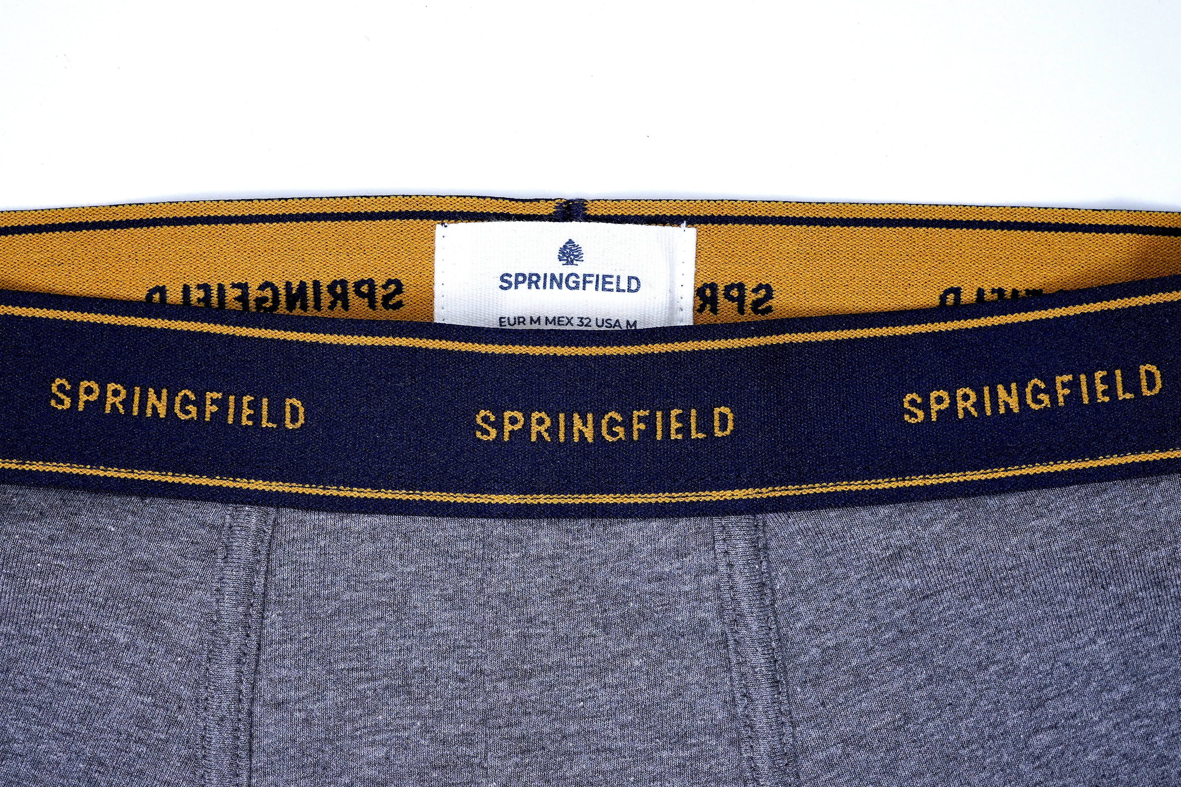 SPRINGFIELD MEN'S PRINTED BOXER (ONLY GREY ONE)
