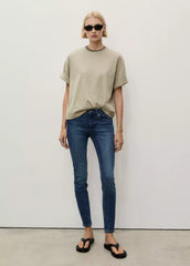 Push-up low-rise skinny jeans