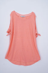 CASUAL COLECTION COLD SHOULDERS TOP