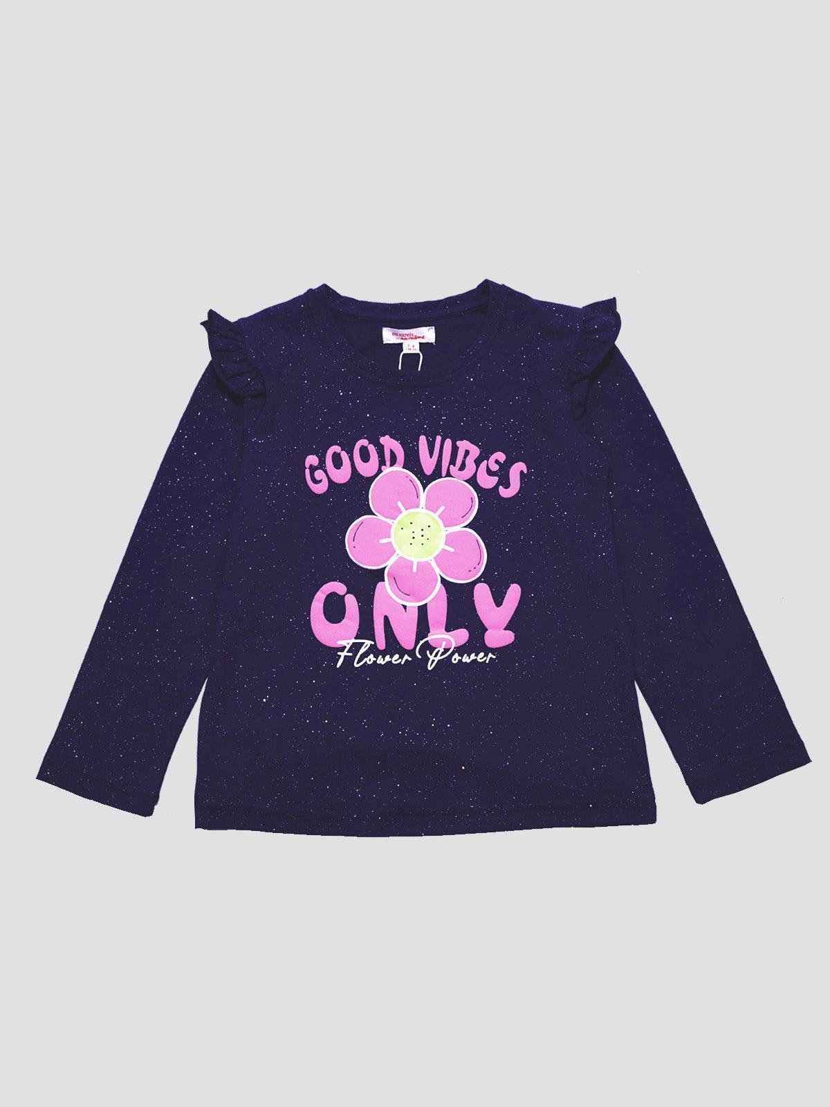 GOOD VIBES GIRLS T-SHIRT