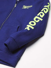 REEBOK Boys Zipped Logo Hoodie