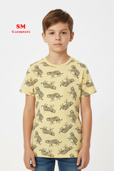 Tiger printed Cotton T-shirt