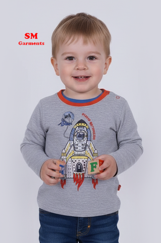 5.10.15 BOYS GALAXY IVASION PRINTED TEE