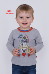 5.10.15 BOYS GALAXY IVASION PRINTED TEE