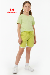 GREEN FRENCH CHILDREN’S SHORTS