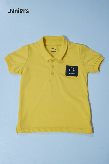 JUNIOR Boys Badge Polo Shirt