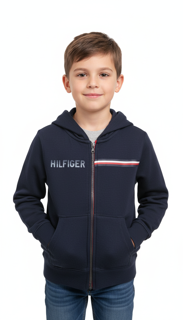 TOMMY HILFIGHER BOYS SIGNATURE HOODIE